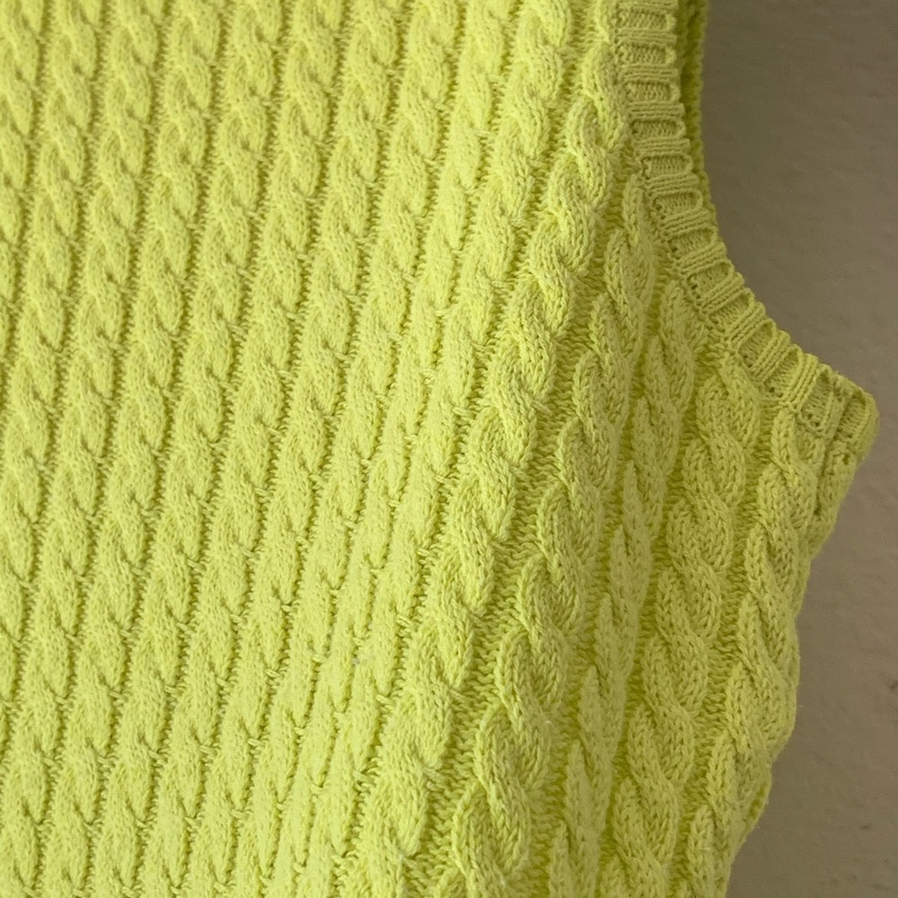 Bright cable knit top - Picture 6 of 14